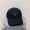 Side1990 قبعة بيسبول أسود