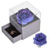 Blue Silk Rose