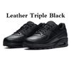 Leather Triple Black
