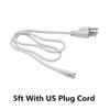 5ft With US Plug Cord