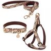 #5 collars+leash+harness