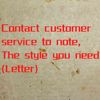 Póngase en contacto con las notas de servicio al cliente