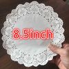 8,5 inch witte ronde