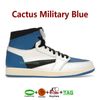 24. Kaktus Militärblau