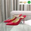 red patent heel Height