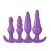 Púrpura de 4 piezas