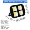 200W LED -översvämningsljus 2 -pack