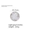 Light Grey 6 inch