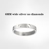 Zilver (6 mm) -Love ring
