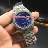 Blue dial