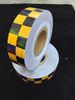 Orange material black square