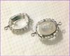 2 Loop -silver plated