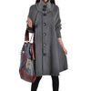 Popular Black Leather Trench Coat Women-Buy Cheap Black