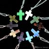 Mix Cross necklaces with Chains