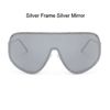 Silver Frame Silver Mirror