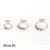 mixed 6/8/10mm Silver #2