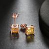 Rose Gold Yellow CZ