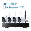 4CH 1080P system+2TB HDD