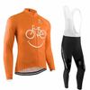 Orange Winter Bibs