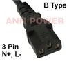 B Type plug 3pin