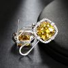 Platinum Yellow CZ