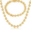 bracelet+necklace 1set