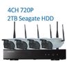 4CH 720P system+2TB HDD