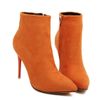 orange high boots