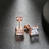 Rose Gold Clear CZ