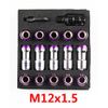 Purple M12X1.5