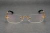 square frame gold
