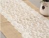 Khaki Burlap+White Lace