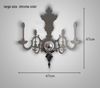 large size, chrome color