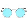 C7 Silver Frame Blue Lens