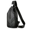 Feather Black Bag