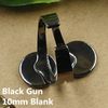 10MM Blank Black Gun Plated