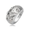 Silve,white crystal