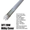 3Ft 28W Double Row Milky Cover