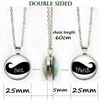 1double side necklaced