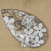 Imitation Rhodium Plated