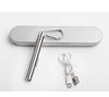 Flashlight + USB Cable + Metal Box