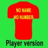Player version no name no number