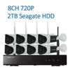 8CH 720P system+2TB HDD