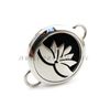 25mm silver diffuser locket