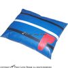 blue with black white red