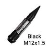 Black M12x1.5
