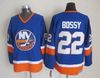 22 Mike Bossy-blue