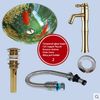 Basin + faucet + three accessories 2