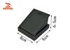 black pu leather