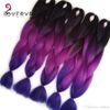 black ombre purple ombre dark blue